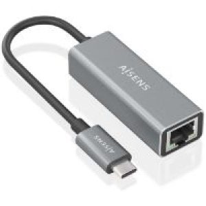 Adaptador AISENS USB-C 3.1 a Ethernet Gbit (A106-0898)