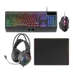 Kit Mars Gaming T+Ratón+Auric+Alfombrilla (MCP124PROES)