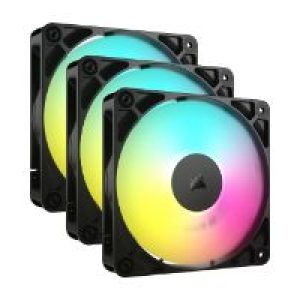 Ventilador Corsair RS120 ARGB 3-Pack Negro (CO-9050181)