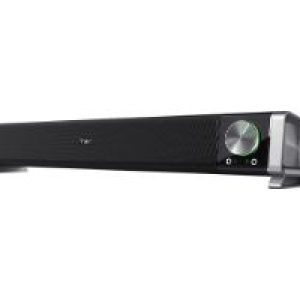 Barra Sonido Trust Asto 12W PC/TV Negro/Plata (21046)