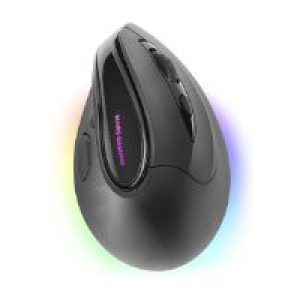 Ratón Vertical Mars Gaming RF BT 8400dpi Negro (MMSK)