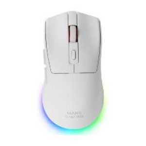Ratón Mars Gaming RF Wireless BT 14400dpi Blanco(MMT3W)