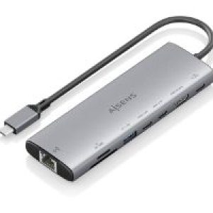 Docking Station Aisens 8en1 Usb-C (ASUC-8P033-GR)
