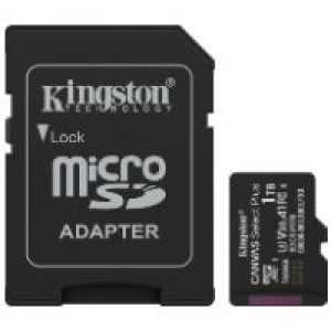 Kingston Micro SDXC 1Tb + Adaptador SD (SDCS3/1TB)