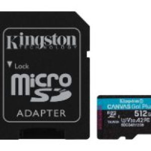 Kingston Micro SDXC 512Gb + Adaptador SD (SDCG4/512GB)