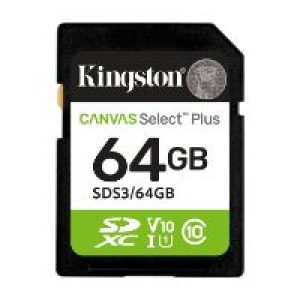 Kingston SDXC Canvas Selec Plus 64Gb (SDS3/64GB)