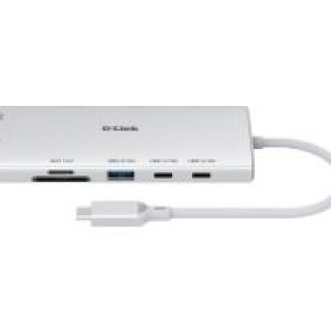 Docking D-Link USB-C a USB/HDMI/RJ45 Blanco (DUP-A01)