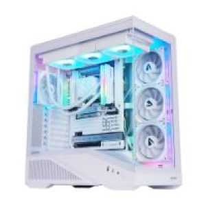 Caja Abysm Arian Frame A400 ARGB ATX Blanca (AB123533W)