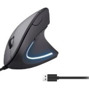 Ratón Vertical EQUIP USB-A 3200dpi Negro (EQ245118)