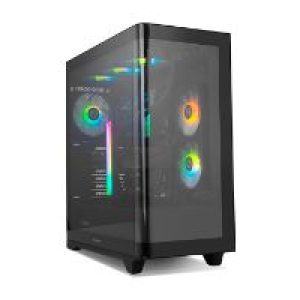 Caja Gaming NOX Ether ATX ITX Negra (NXHUMMERETHERBK)