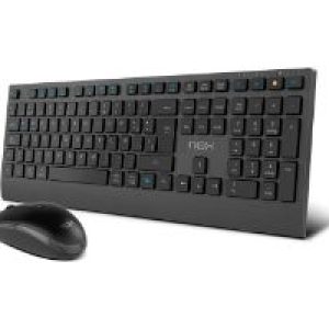 Teclado+Ratón NOX Lite Duo RF/BT Negro (NXLITEDUOSP)