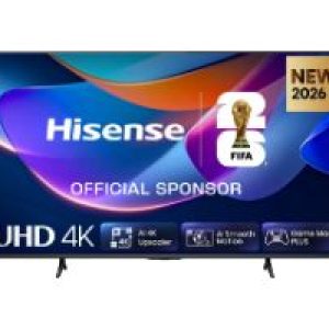 TV Hisense 43″ DLED 4K UHD WiFi Smart TV Negro (43A6S)