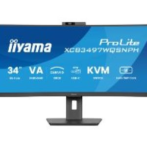 Monitor iiyama 34″ 120Hz UWQHD Curvo (XCB3497WQSNPH-B1)
