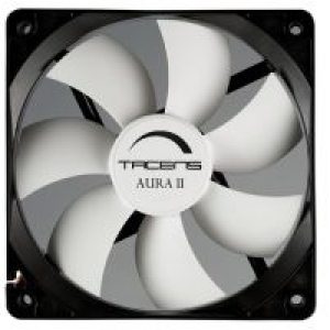 Ventilador TACENS 120mm Negro/Blanco (3AURAII12)