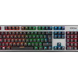Teclado Mecánico KROM Kernel RGB USB Negro (NXKROMKRNL)