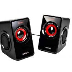 Altavoces Mars Gaming 2.0 10W USB 3.5mm Negros (MS1)