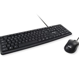 Teclado+Ratón EQUIP Life USB 1000dpi Negro (EQ245201)