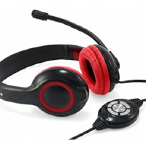 Auric+Micro CONCEPTRONIC USB Negro/Rojo (CCHATSTAR2U2R)