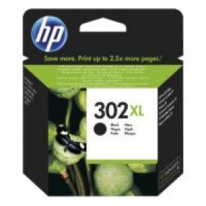 Tinta HP 302XL Negro 8.5ml 430 páginas (F6U68AE)