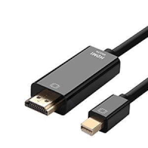 Cable AISENS Mini DP/M a HDMI/M 2m Negro (A125-0361)