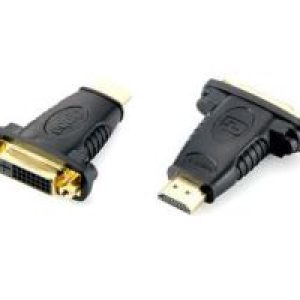 Adaptador EQUIP HDMI/M a DVI/H Negro (EQ118909)