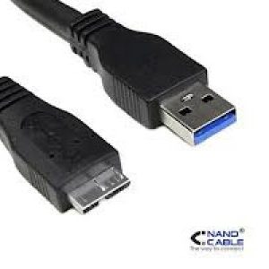 Nanocable USB-A/M a mUSB-B/M 2m Negro (10.01.1102-BK)