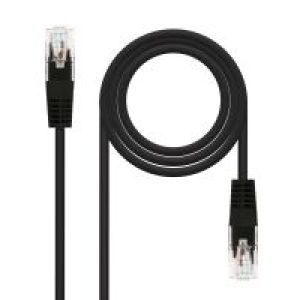 Nanocable RJ45 Cat.6 UTP AWG24 2m Negro (10.20.0402-BK)