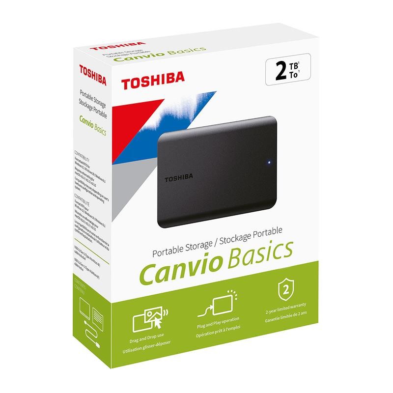 DISCO DURO EXTERNO TOSHIBA CB 2TB 2,5 USB 3.2 - Imagen 3