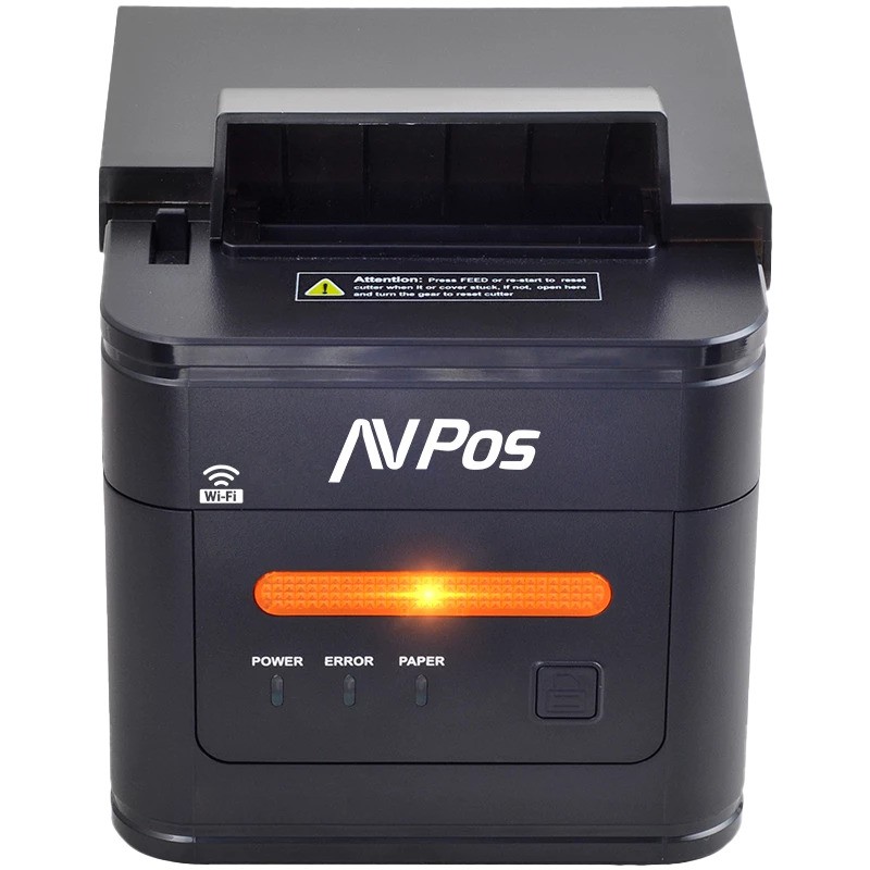 IMPRESORA AVPOS TERMICA K46W USB + SERIE + WIFI + LAN AVISADOR LUZ + ACUST 3YR GAR - Imagen 2