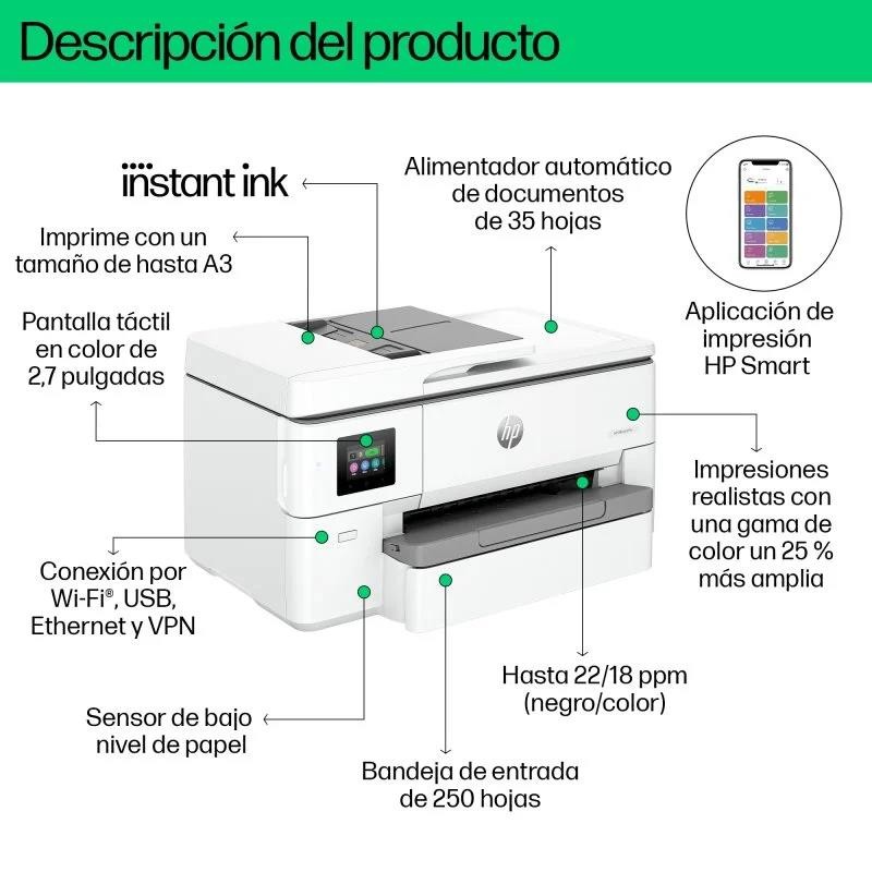IMPRESORA HP MULTIFUNCION OFFICEJET PRO 9720E - Imagen 7