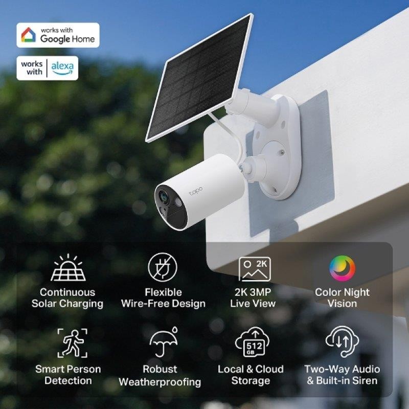 KIT TC82 TP-LINK CAMARA IP EXTERIOR + PANEL SOLAR POWERED - Imagen 7