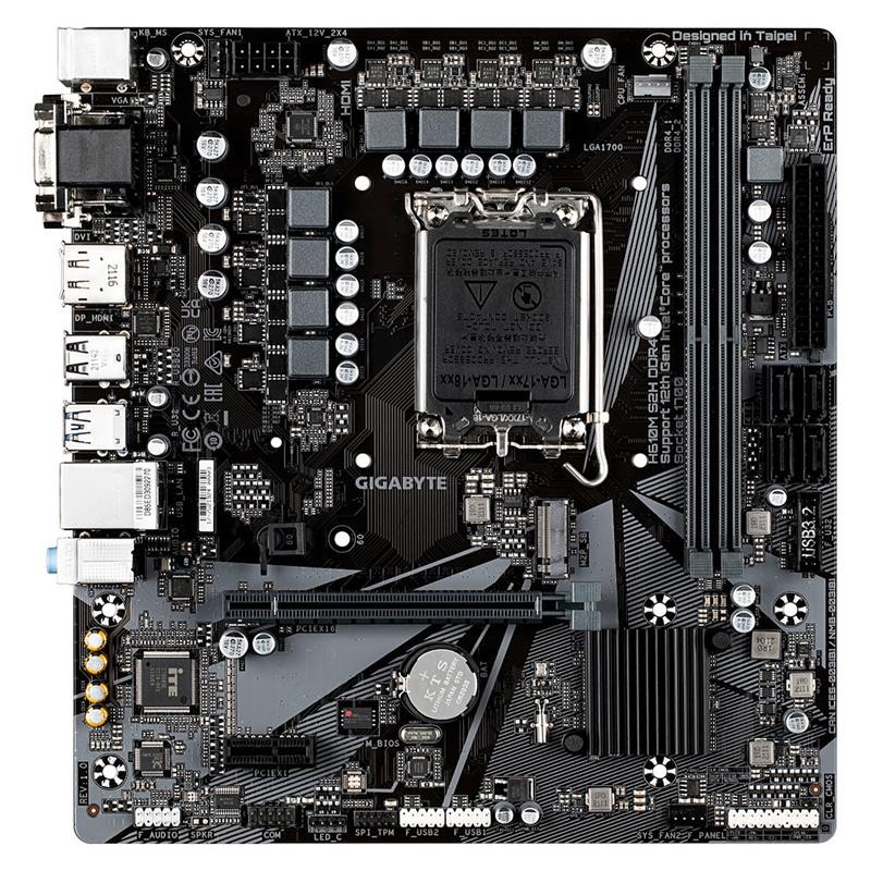 PLACA BASE GIGABYTE GA-H610M-H DDR4 VGA + HDMI - Imagen 4