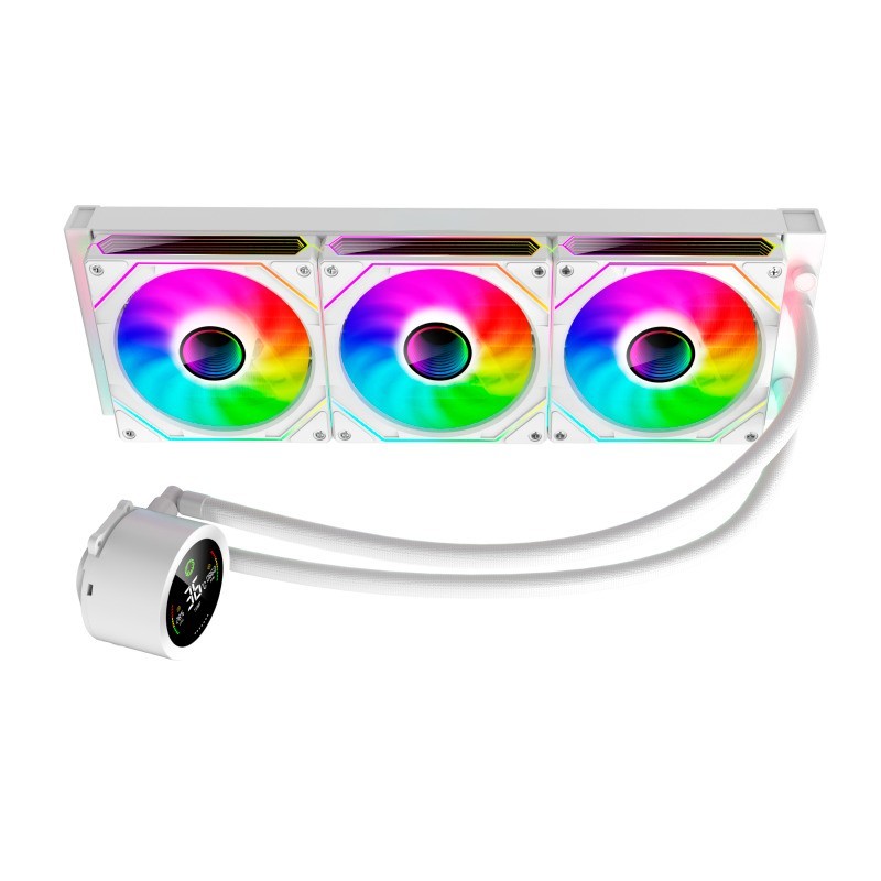 REFRIGERACION LIQUIDA CPU ICEBERG ARGB 360MM DIGITAL WHITE - Imagen 2