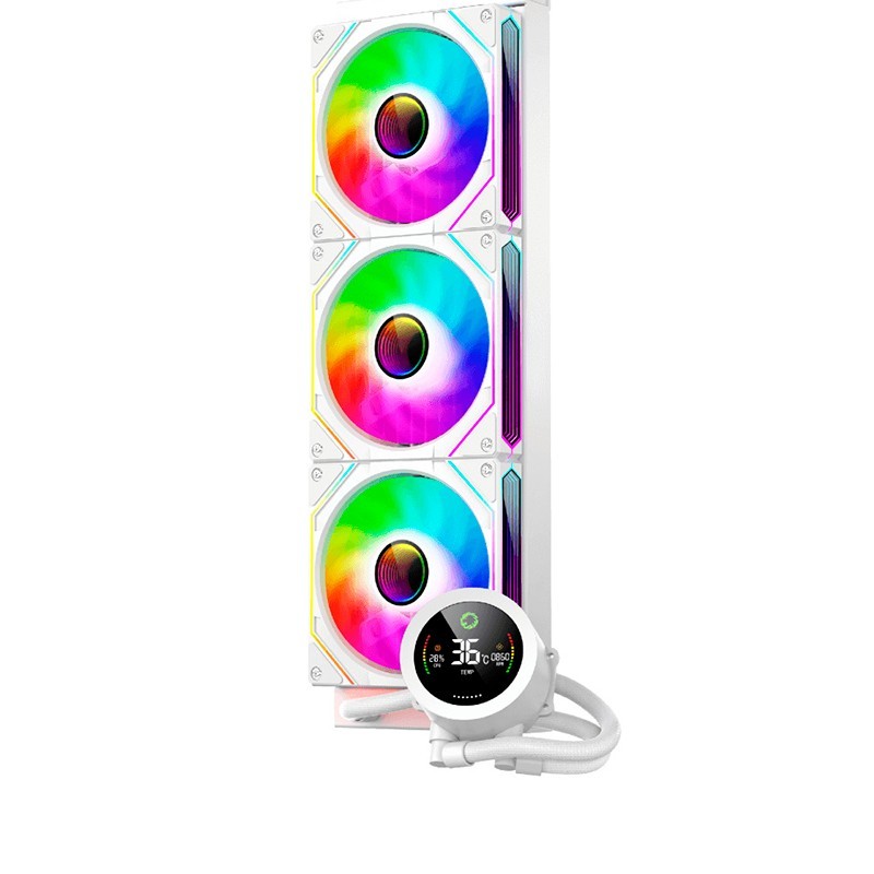 REFRIGERACION LIQUIDA CPU ICEBERG ARGB 360MM DIGITAL WHITE - Imagen 3