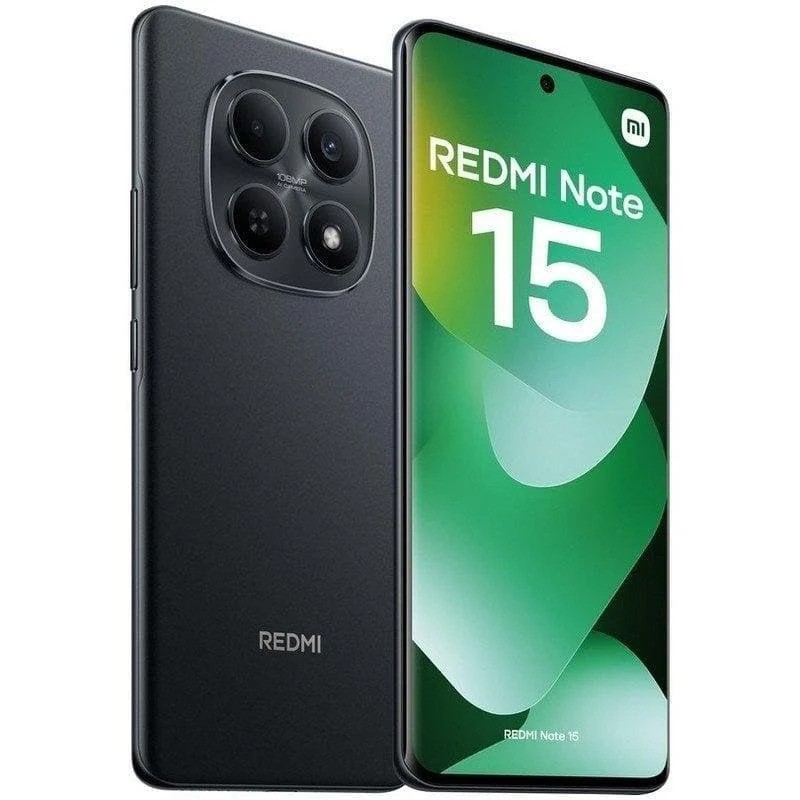 SMARTPHONE XIAOMI REDMI NOTE 15 6.77 6GB/128GB/108MP/NFC/4G BLACK - Imagen 2