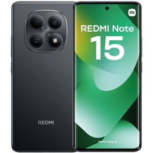SMARTPHONE XIAOMI REDMI NOTE 15 6.77 8GB/256GB/108MP/NFC/4G BLACK