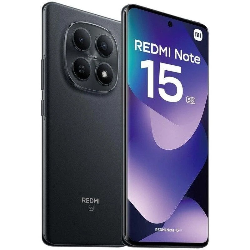 SMARTPHONE XIAOMI REDMI NOTE 15 6.77 8GB/256GB/108MP/NFC/5G BLACK - Imagen 2