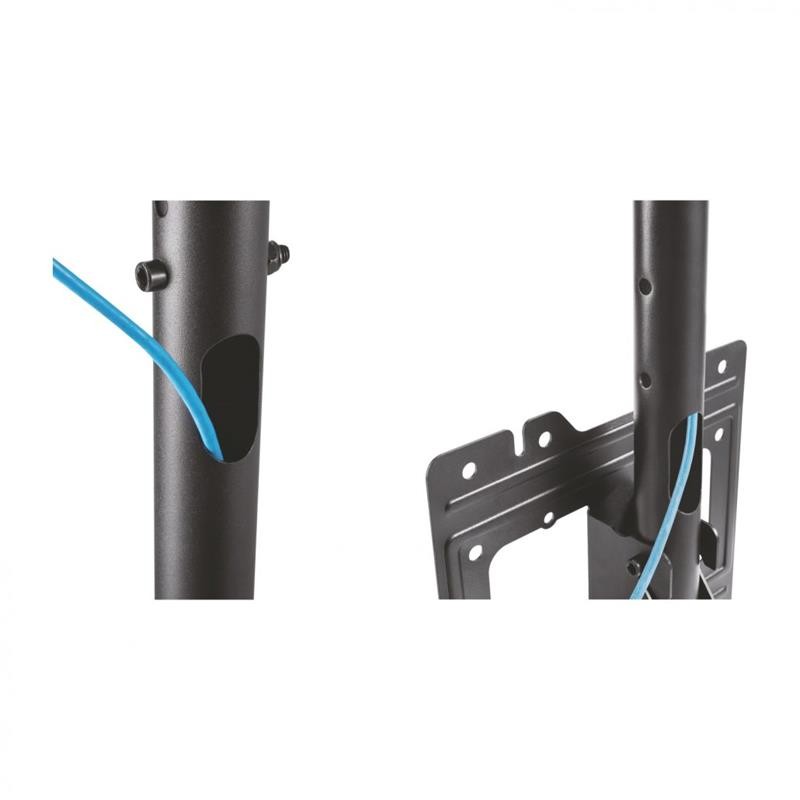 SOPORTE MONITOR AISENS TECHO 23-43 50KG INCLINABLE EXTENSIBLE BLACK - Imagen 5