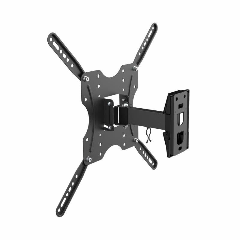 SOPORTE PARED TV MONITOR AISENS INCLINABLE GIRATORIO 32-55 30KG BLACK - Imagen 5