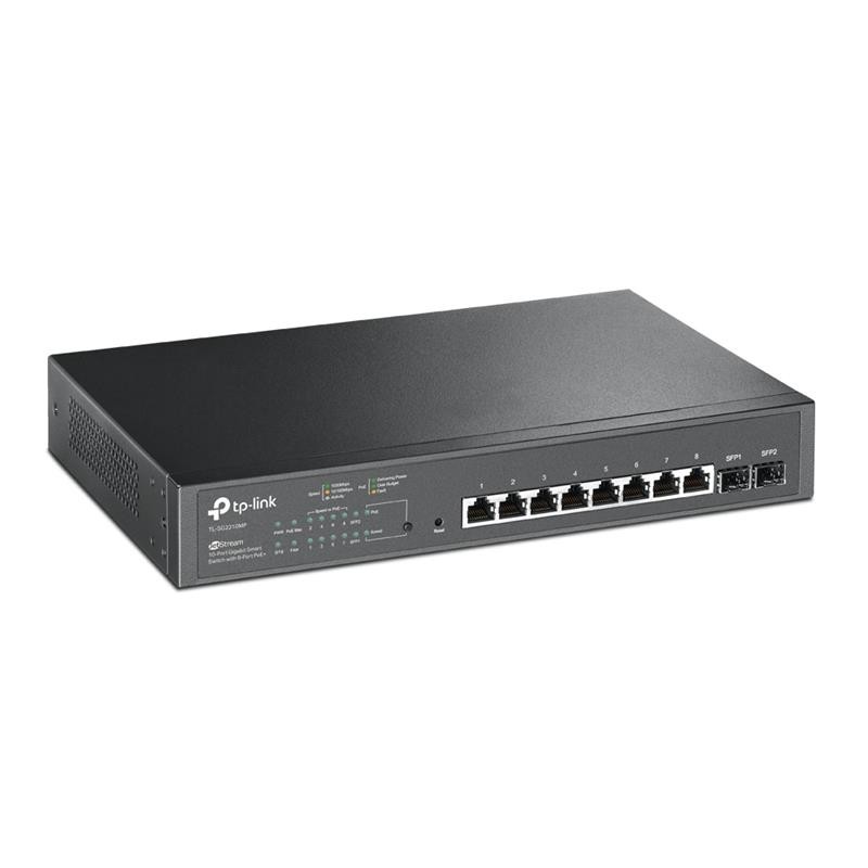 SWITCH TP-LINK OMADA GIGABIT 10 PUERTOS TL-SG2210MP 8 POE + 2 SFP - Imagen 2