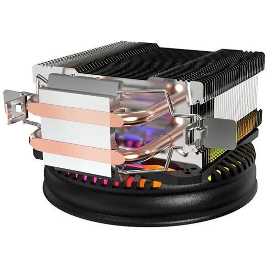 VENTILADOR DISIPADOR MARS GAMING MCPUARGB CPU 90MM ARGB INTEL/AMD BLACK - Imagen 3