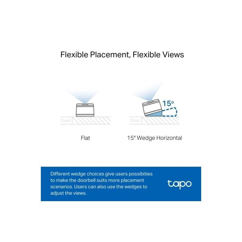VIDEOPORTERO + TIMBRE TP-LINK TAPO D230S1 2K 5MP - Imagen 4