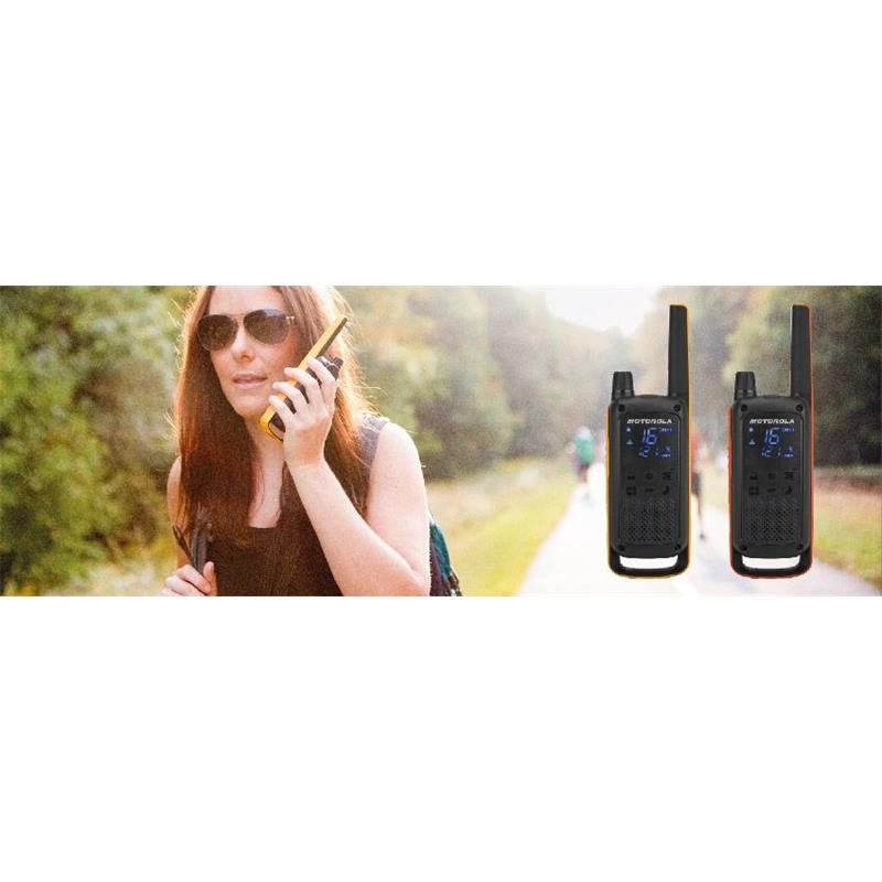 WALKIE TALKIE MOTOROLA T82 EXTREM IPX4 PACK 2UD - Imagen 3