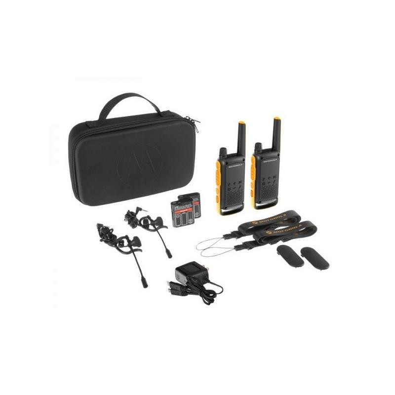 WALKIE TALKIE MOTOROLA T82 EXTREM IPX4 PACK 2UD - Imagen 4