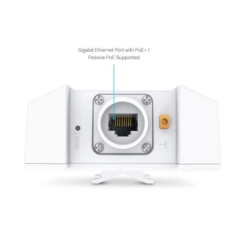 ACCESS POINT TP-LINK EAP650-OUTDOOR AX3000 DUAL BAND WI-FI 6 EXTERIOR POE - Imagen 7