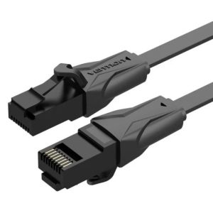 CABLE DE RED CAT6 UTP 0.75M VENTION PLANO BLACK