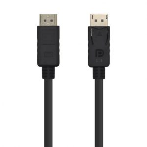 CABLE DISPLAYPORT 1.4 8K AISENS DP/M – DP/M 2M BLACK