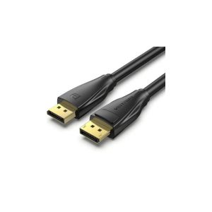 CABLE DISPLAYPORT 1.4 8K VENTION DP/M – DP/M 1.5M BLACK