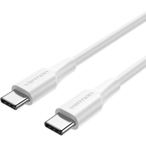 CABLE USB-C 2.0 VENTION TIPO USB-C/M – USB-C/M 2M WHITE