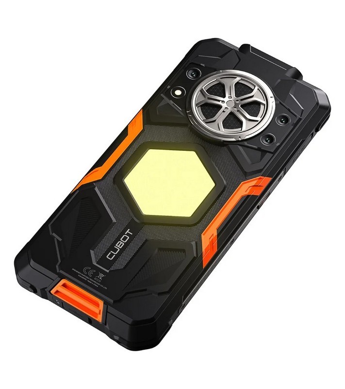COMANDERO PDA SMARTPHONE CUBOT KING KONG POWER 5 6.88 6GB/128GB/4G/NFC/IP68/RUGE BLACK/ORANGE - Imagen 3